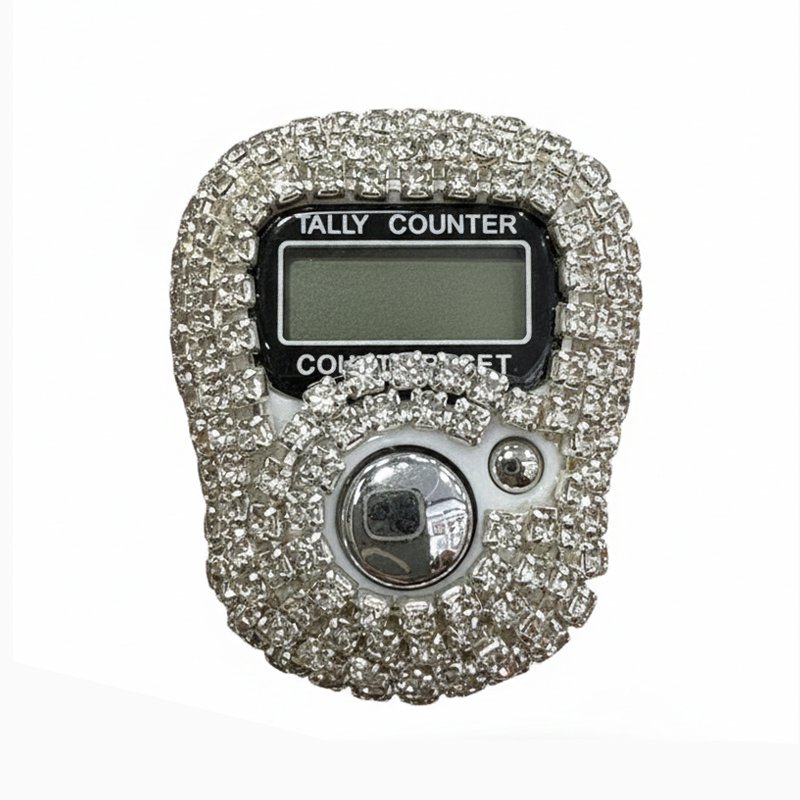 Beyaz Zikirmatik Dijital Tesbih