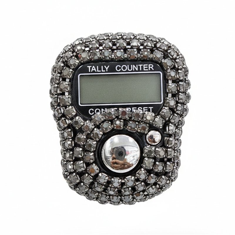 Gri Zikirmatik Dijital Tesbih